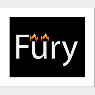 Fury artistic creative design Posters and Art